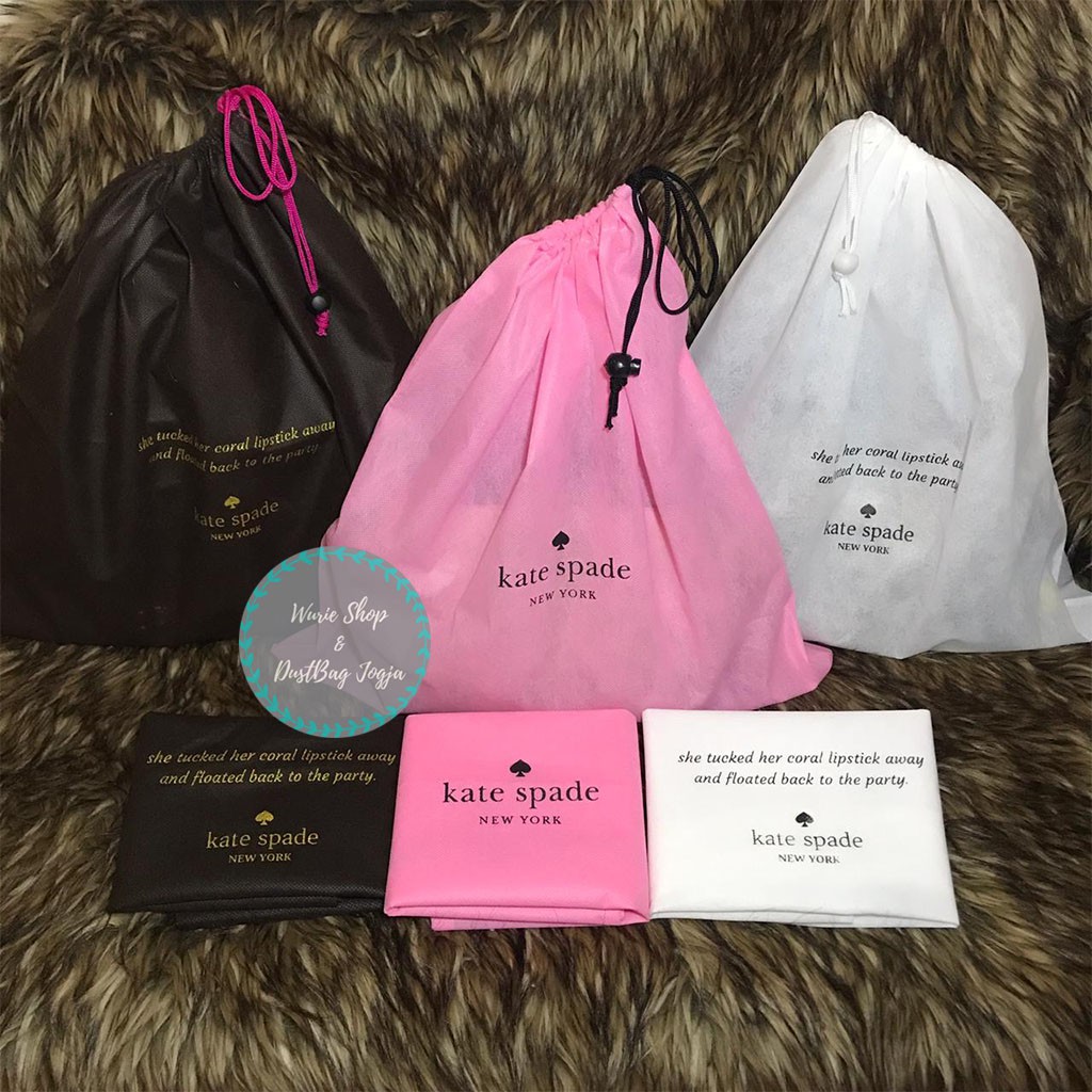 K@TE SPADE Dustbag Pengganti Sarung Tas Pelindung Debu Dust Bag DB KS Kate Spade Katespade