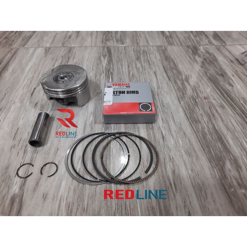 PISTON KIT PISTON SEHER YAMAHA R15 VVA BK6 58  MM PIN 14 ORIGINAL YAMAHA-1