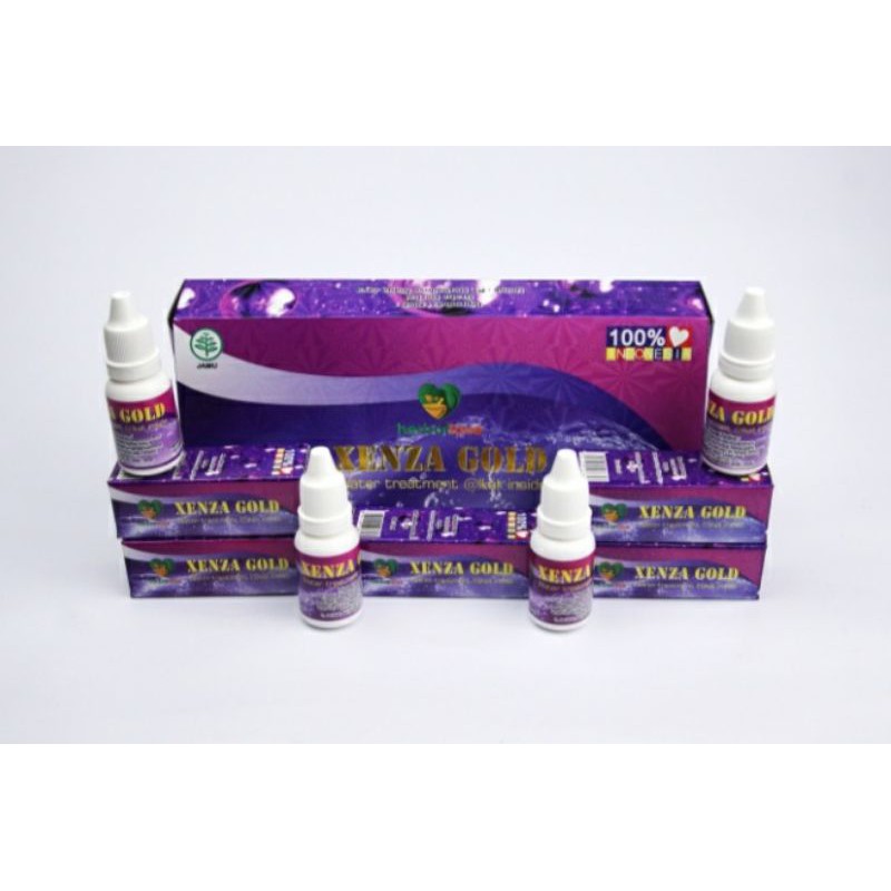 Promo Obat Tetes Ajaib Xenza Gold ORIGINAL / Alkali Maker / Air Alkali
