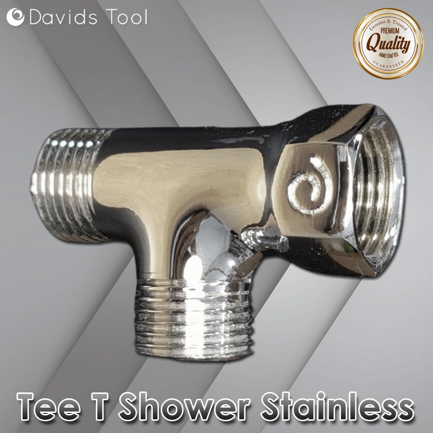 Tee T Shower Kloset Closet Stainless Alinco