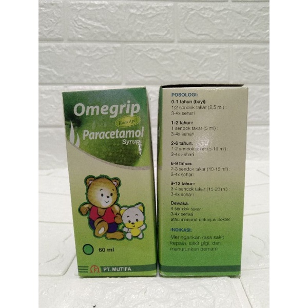 

Omegrip (paracetamol) sirup 60ml