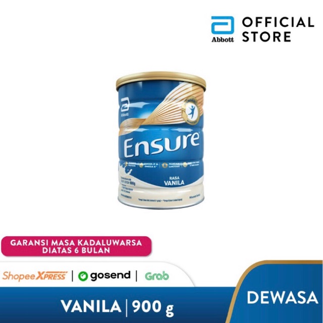 

Ensure 900 gram Vanilla/Coklat