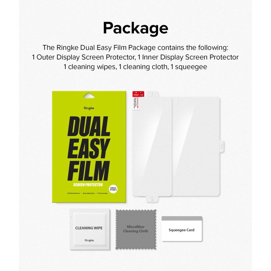 Ringke Dual Easy Film Screen Protector Samsung Z Fold 4 Anti Gores