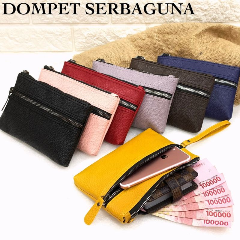 TERBARU!!! Dompet Serbaguna Bahan Kulit Togo Dompet Mewah Wanita Dompet Hp Wallet Terbaru Terlaris Fashion