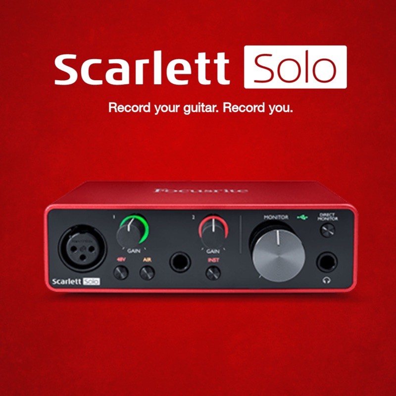 focusrite scarlett solo