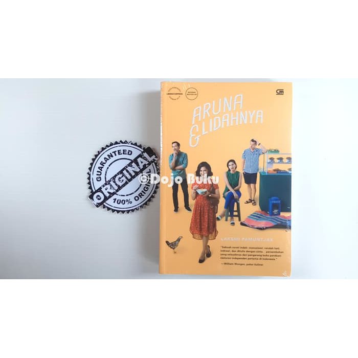 GARANSI BERKUALITAS  Aruna dan Lidahnya - Cover Film by Laksmi Pamuntjak