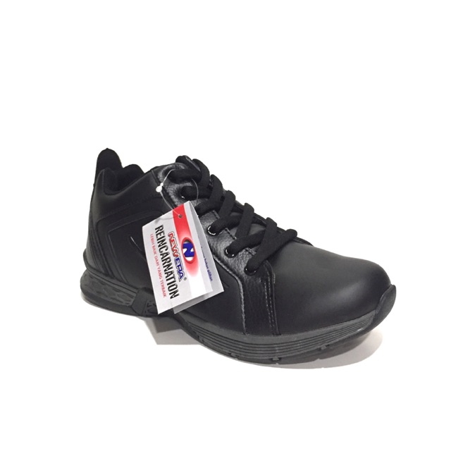 SEPATU SEKOLAH NEW ERA HITAM POLOS 39-43