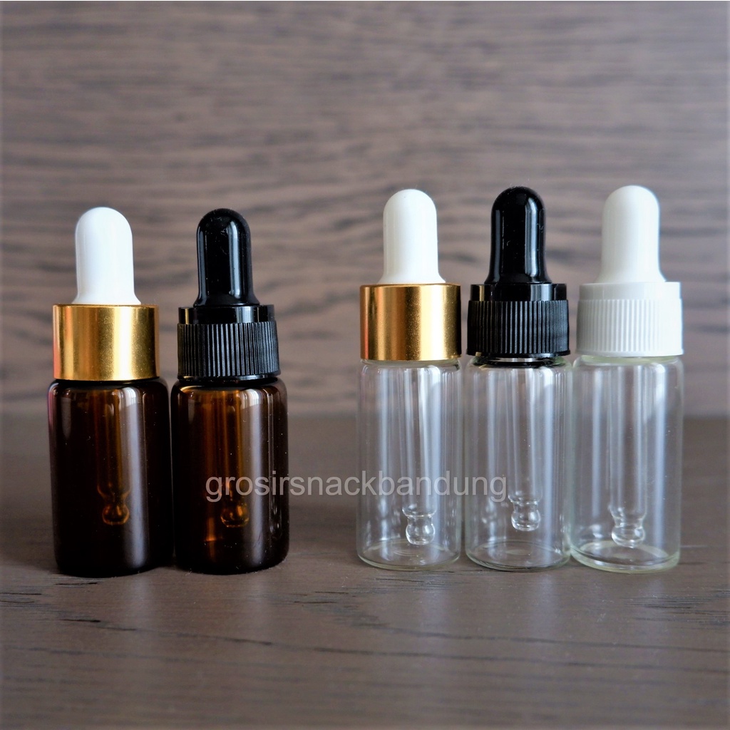 BOTOL PIPET KACA 10ml BENING / Botol Serum 10ml / Botol Kaca Pipet 10 ml Bening