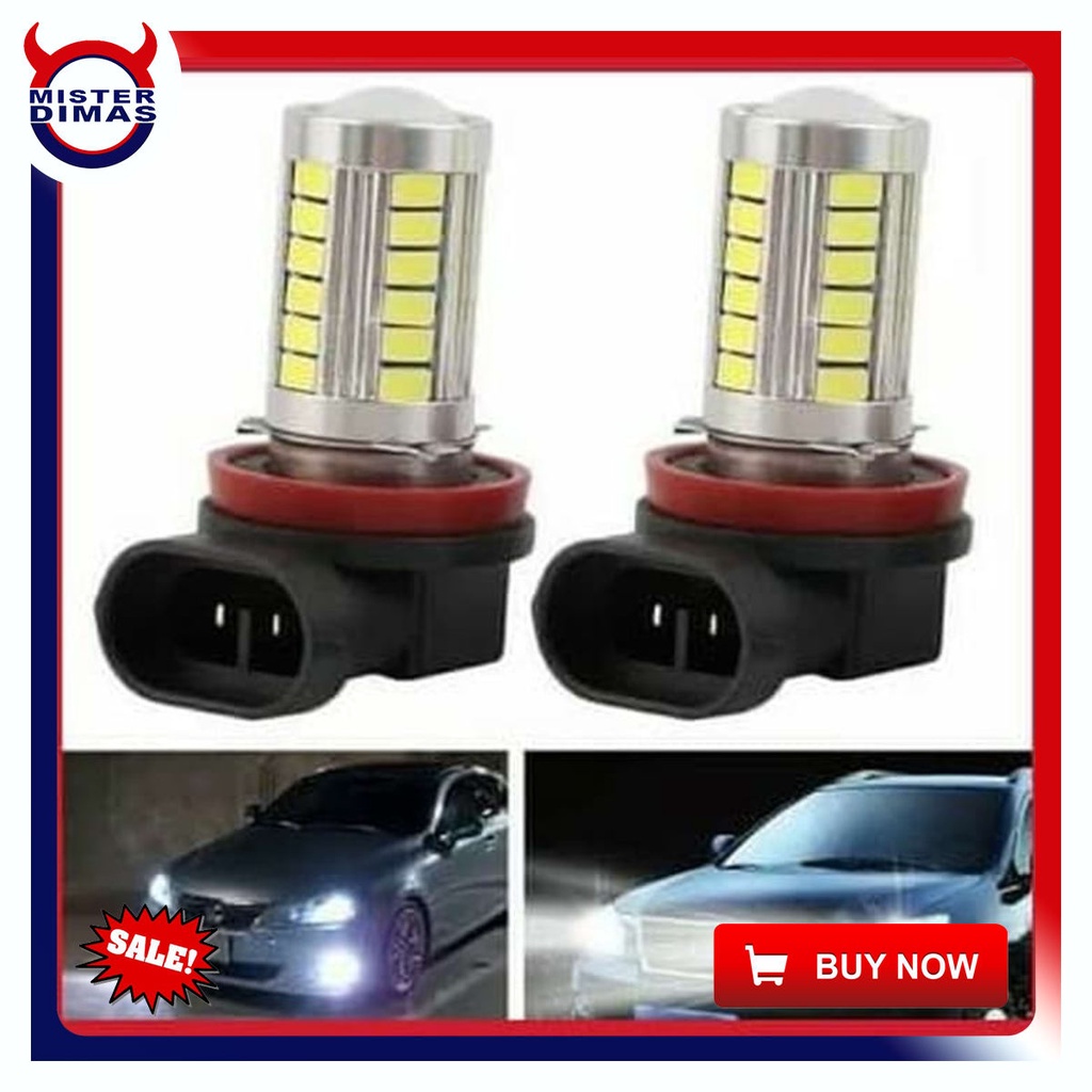 Bohlam Foglamp H11 33 Led Mobil Ignis Wuling BRV Jazz Brio Mobilio CRV