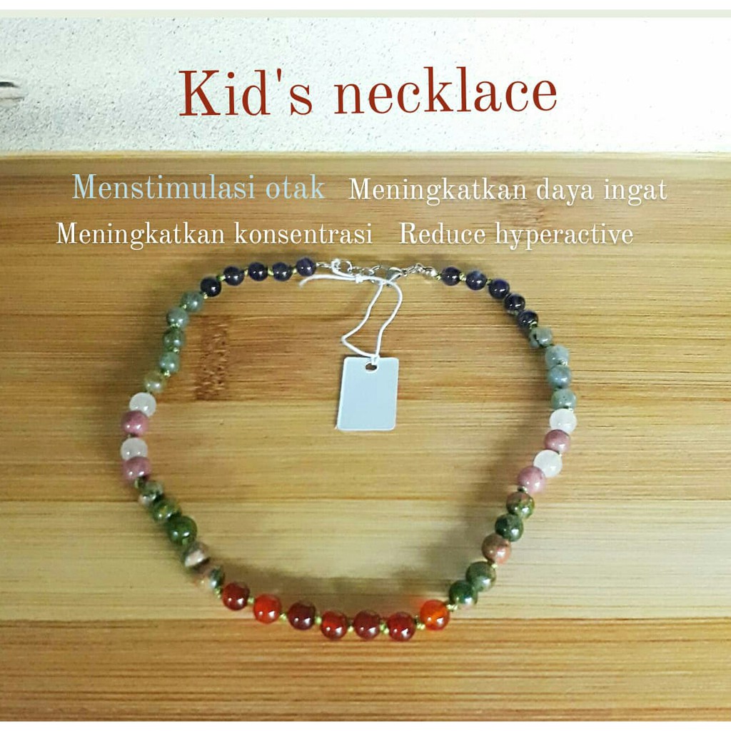 Kalung Batu Crystal Kid's Necklace