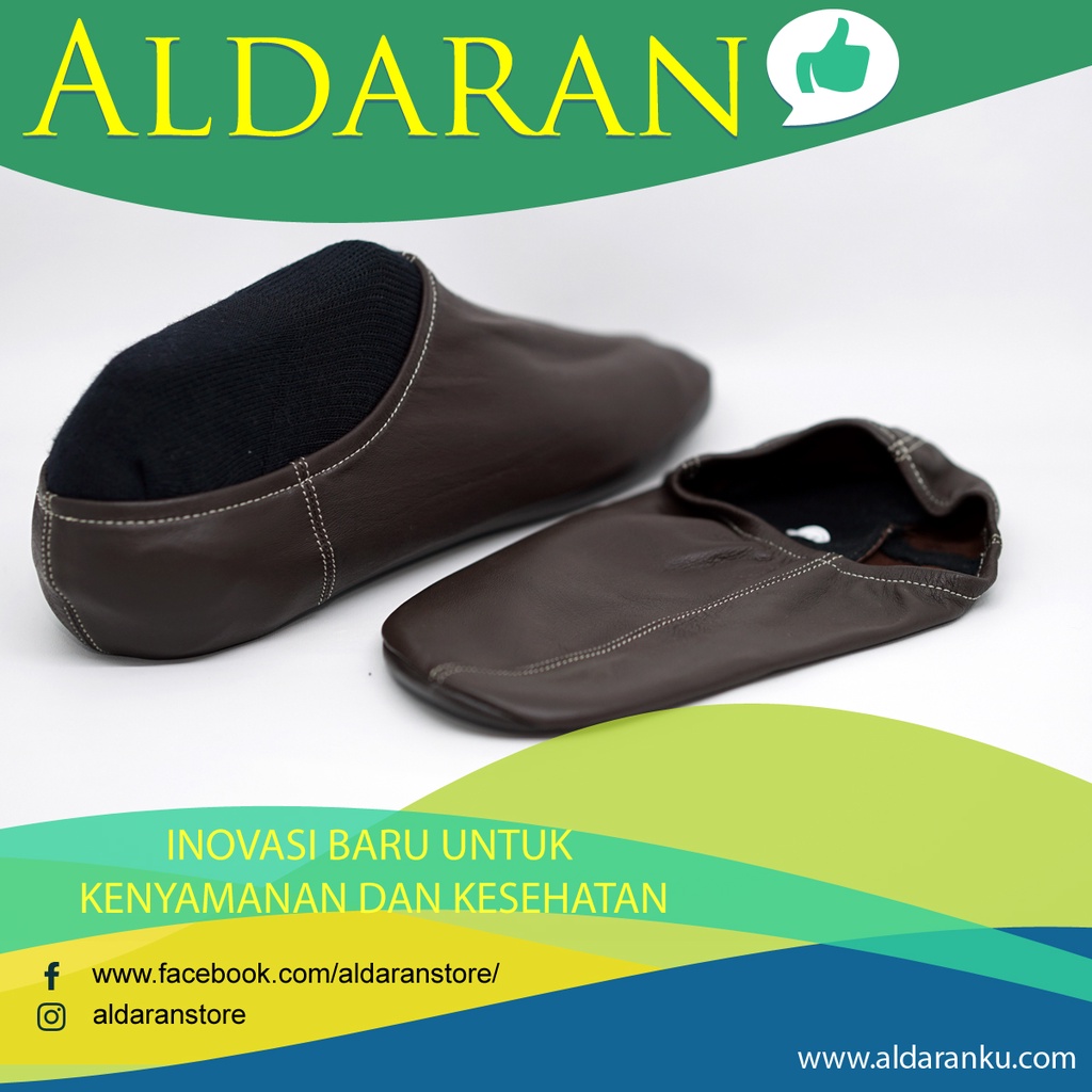 [BEST] ASMAR Premium Sendal Khuf | Khuff | Kaos Kaki Kulit INOVASI BARU