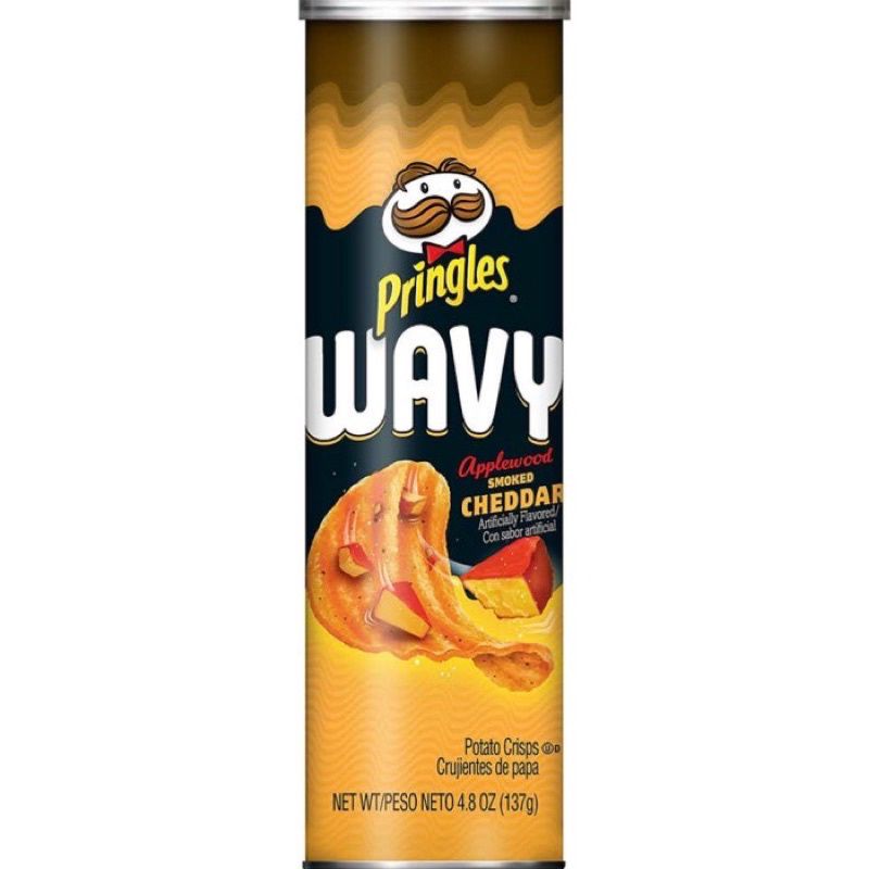 

Pringles Wavy Potato chips