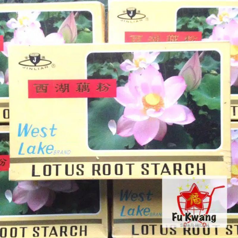 LOTUS ROOT STARCH Bubuk tepung Akar Teratai 250gr