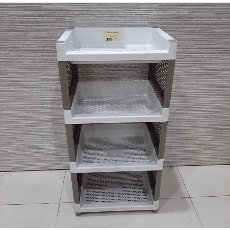PRELOVED RAK DAPUR / RAK SUSUN OLYMPLAST 4 SUSUN