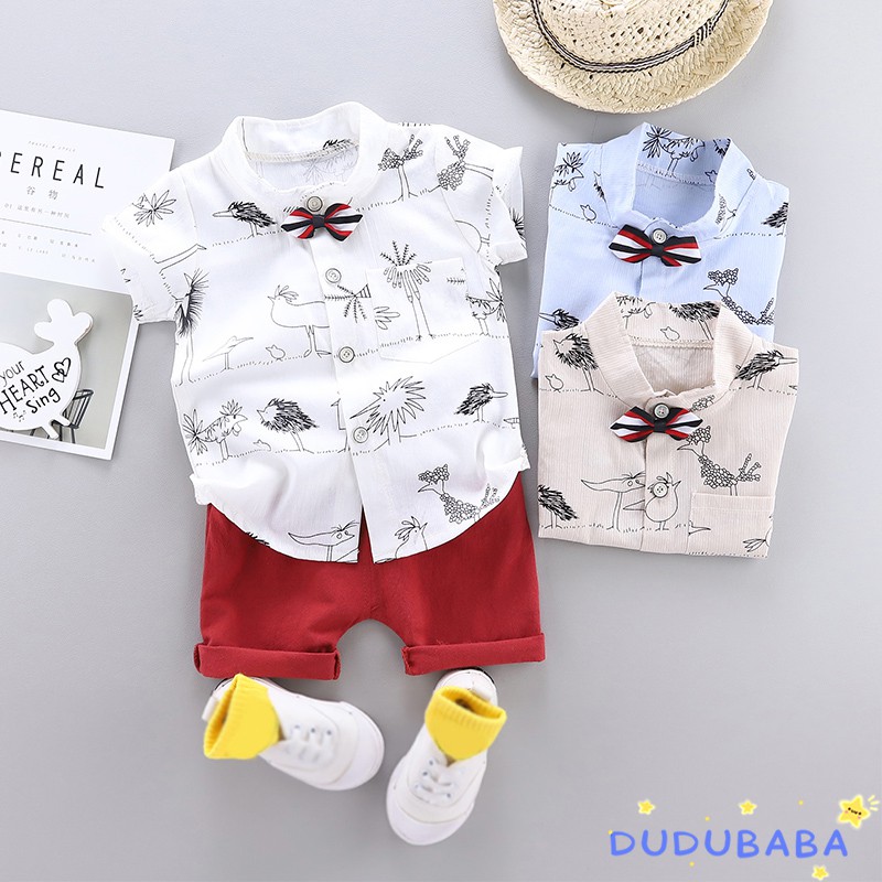 Setelan Kaos T Shirt Anak Laki laki Lengan Pendek Gambar Setelan Kaos T Shirt Anak Laki laki Lengan Pendek Gambar