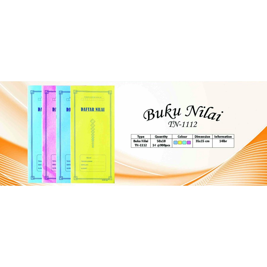 

HD Buku Daftar Nilai Buku Absen/Daftar Nilai Siswa/Absensi Pegawai