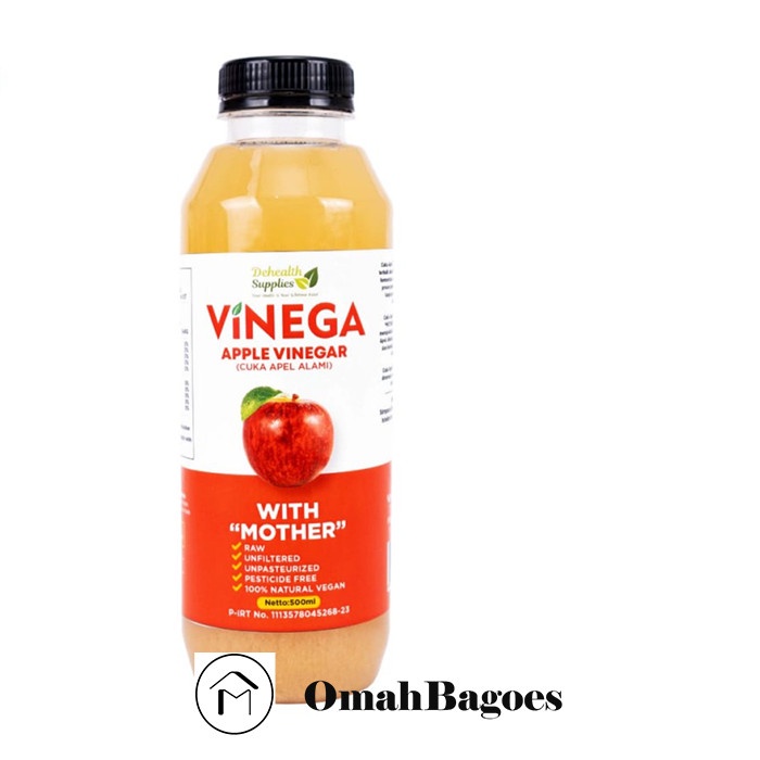 

Jual Vinega Apple Cider Vinegar / Cuka Apel (With The Mother) - 500 Ml