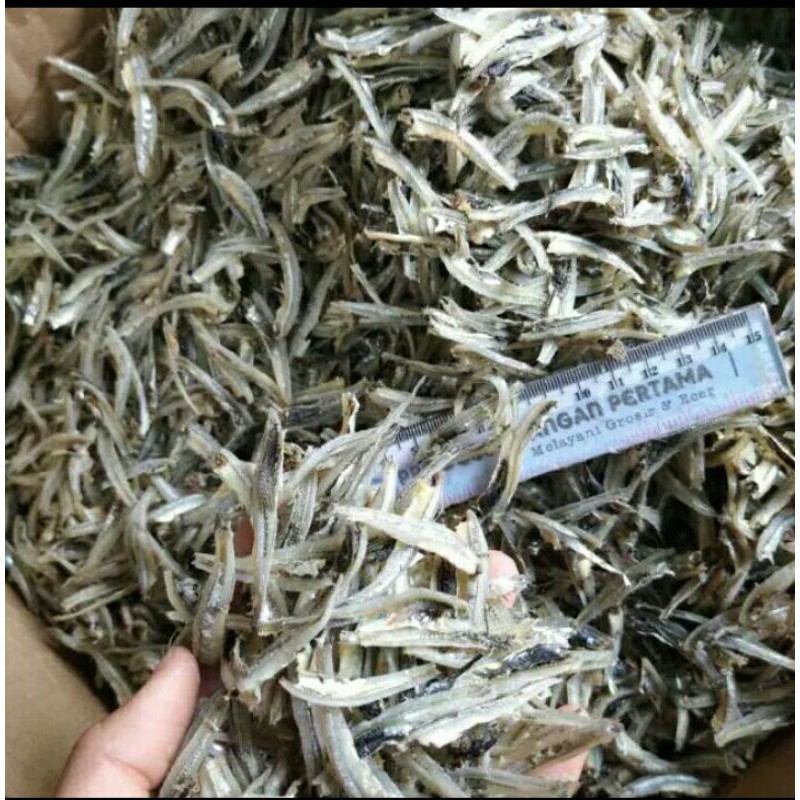 

Puri Segar Shop, Ikan Asin Teri Jengki Belah 100 Gram - 250 Gram