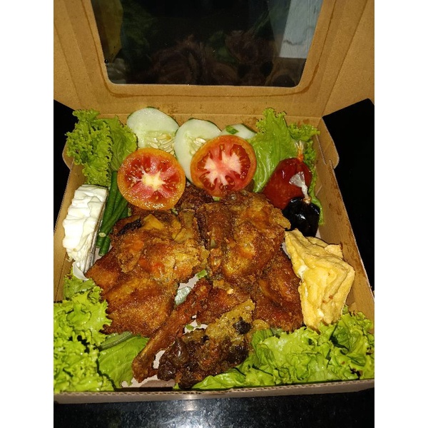 

paket spesial ayam kampung goreng