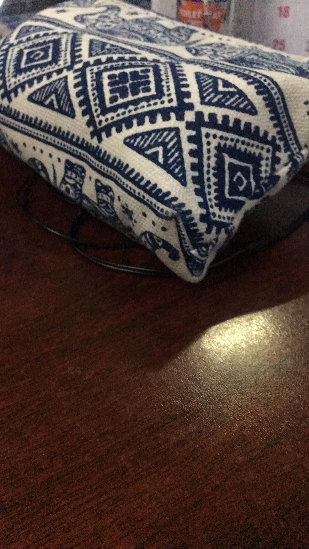 Cardi Lancip Indigo Batik Blue Series Karidigan Wanita Modern Vest Kerja Kantoran Luaran