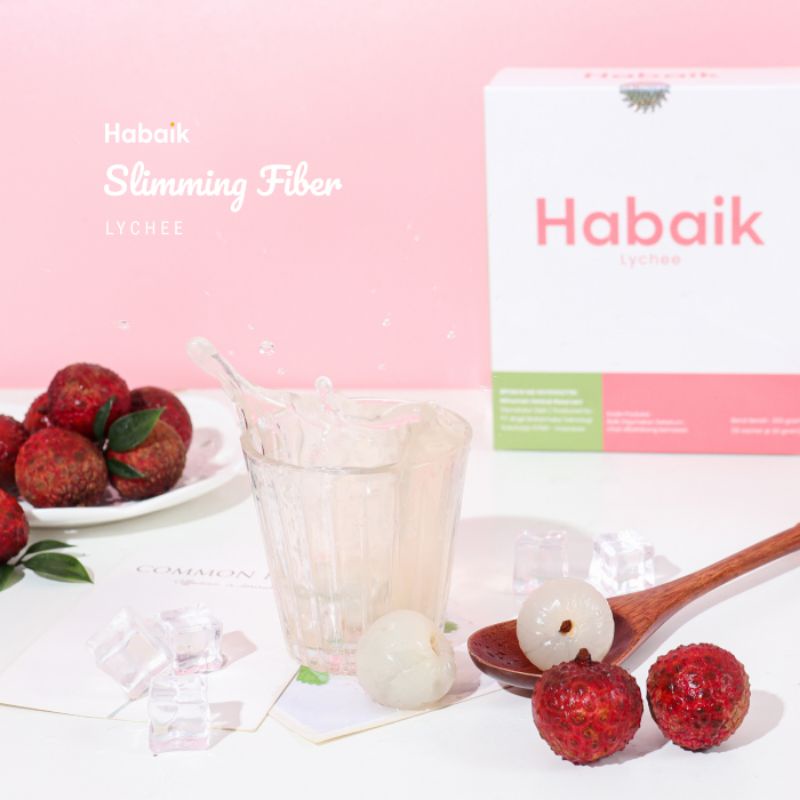 HABAIK SLIMMING FIBER LYCHEE 1 BOX [10 Sachet]