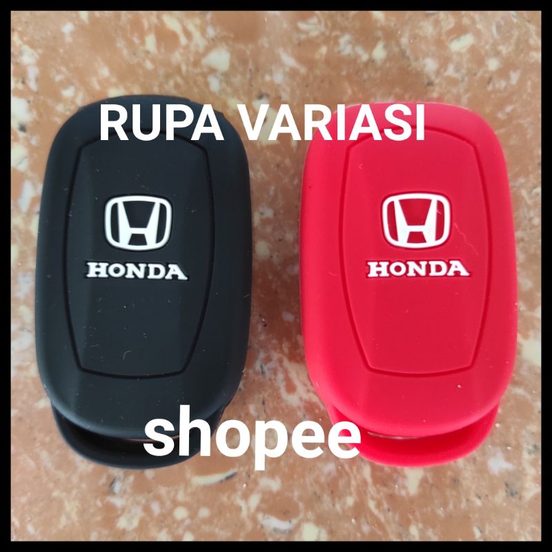 SARUNG SILIKON KARET COVER REMOT KUNCI HONDA HRV HR-V 2022 MERAH HITAM BIRU