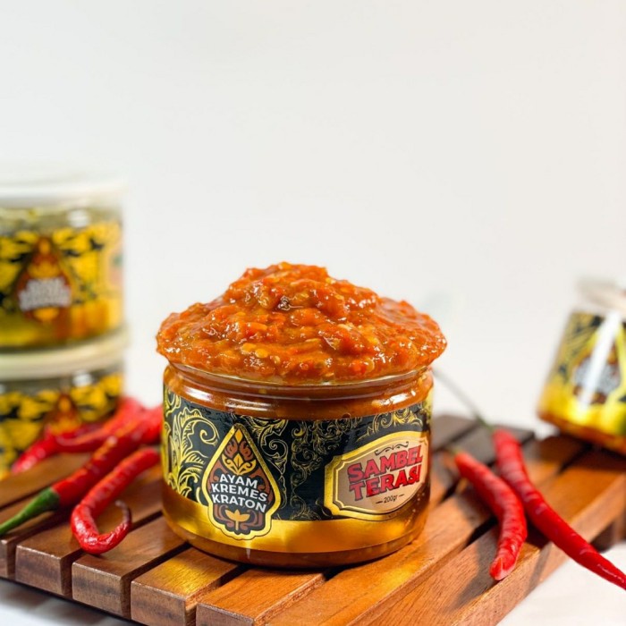 

Terlaris Sambal Terasi Ayam Kremes Kraton Akk 079