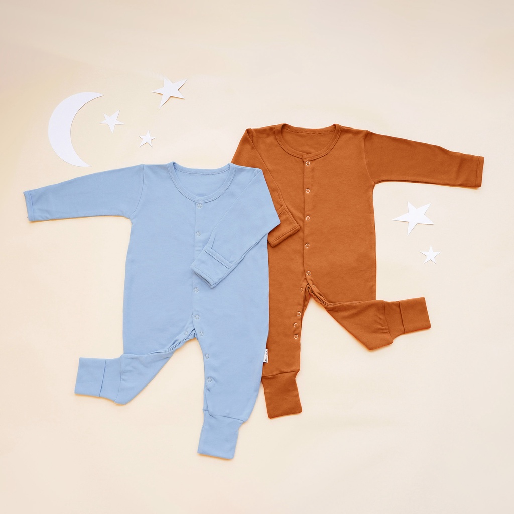 [REJECT SALE] Nice Kids - Snap Sleepsuit (Baby Bayi Onepiece Piyama Pakaian Tidur Anak Bayi 0-2 Tahun)
