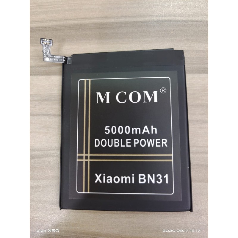 Battery Batre Baterai Mcom XIAOMI MI 5X MI5X MI A1 MIA1 REDMI NOTE 5 S2 BN-31 BN31 BN 31