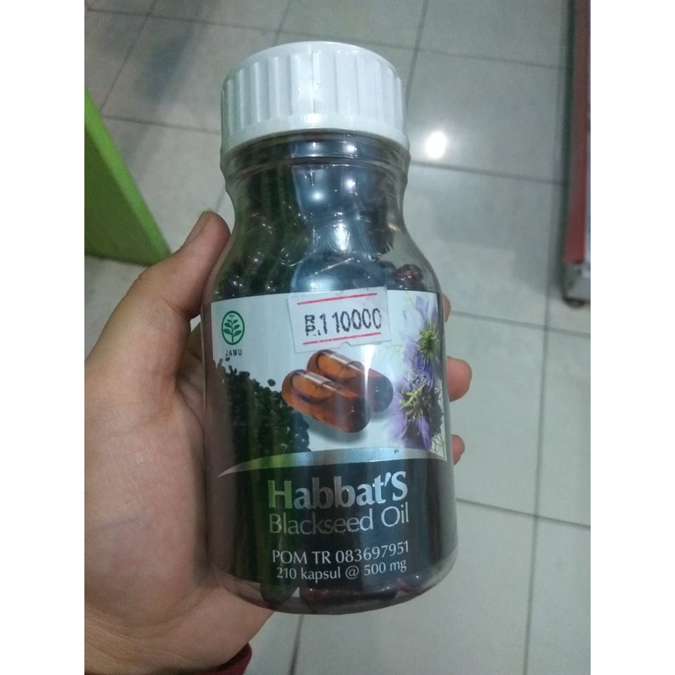 Habbat's Blackseed oil habbatussauda minyak 200 kapsul PT. Habbatussauda International