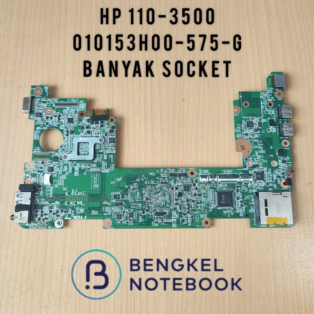 Motherboard HP Mini 210-2000 110-3500 110-3700 Banyak socket 010153H00-388-G EDWARDS_I_HPC_X5 MP_MB_V2