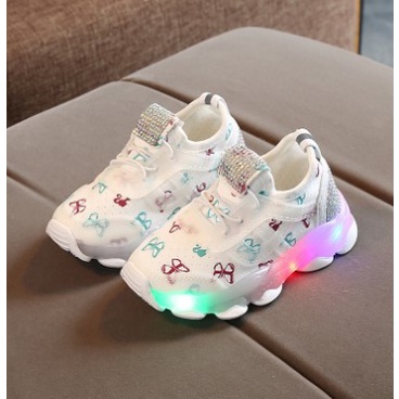 Sepatu anak led sneaker 5012KP