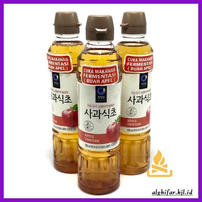 

gnidderdsaus- cuka apel korea ( apple vinegar ) daesang 500 ml -asliiiiii.