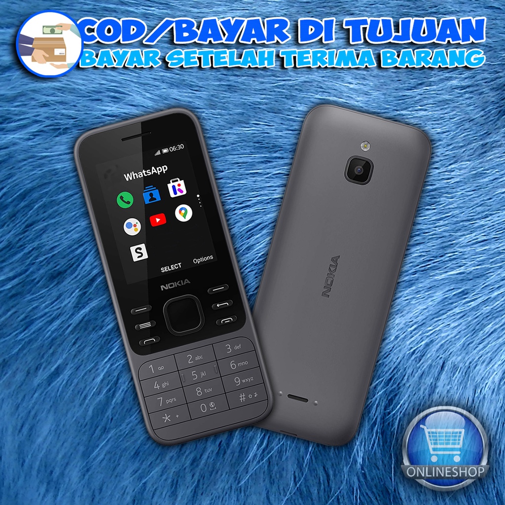 Nokia 6300 Reborn Dual Sim Jadul Bergaransi