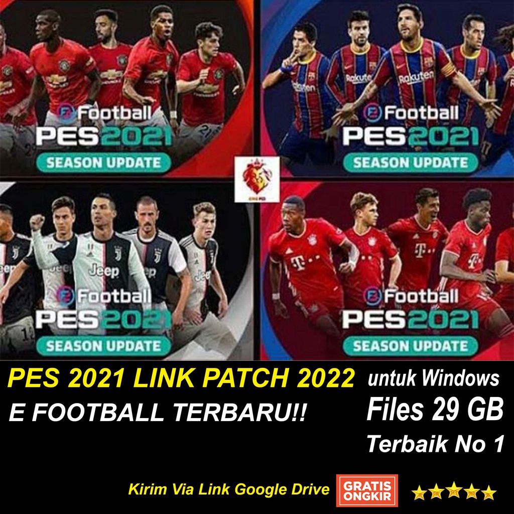 PES 2021 LINK PATCH 2022 E FOOTBALL TERBARU