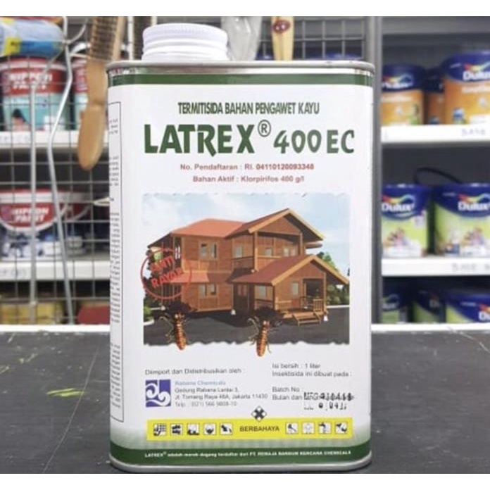 Obat Anti Rayap - Obat Anti Rayap Latrex 400 Ec 1 Liter