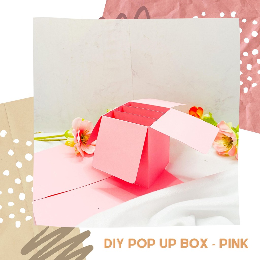 pop up box gift diy