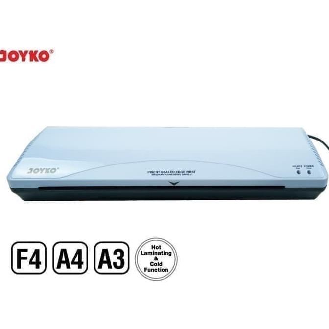 

MESIN LAMINATING JOYKO LM03 SIZE A4 F4 & A3 / LAMINATOR LOW WATT LM 03