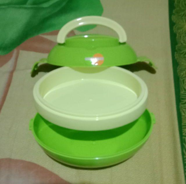 Rumah Gracia - Rantang Plastik Oval Anak Golden Sunkist