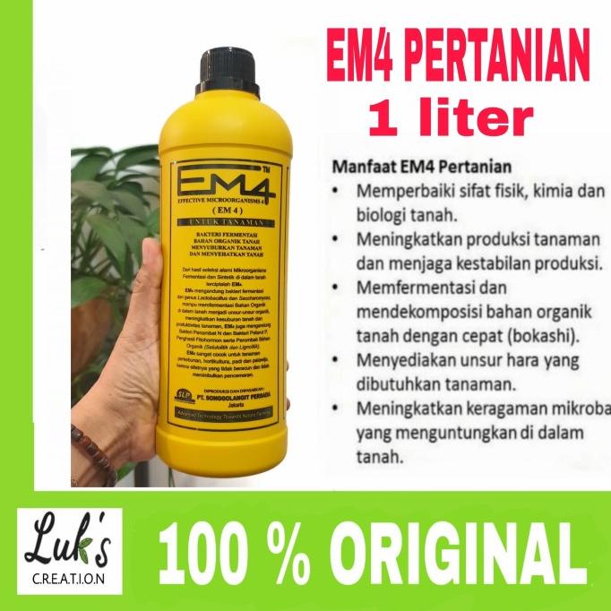 Em4 Pertanian - Pupuk Em4 Tanaman - Cairan Untuk Membuat Kompos Murmer L Shopee