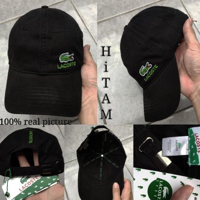 [[COD]] Topi Lacoste golf baseball snapback cream cewek cowok FREE ONGKIR Kode 532