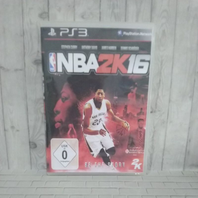 BD  KASET ORIGINAL PS3 NBA 2k16 Usa Bahasa Inggris