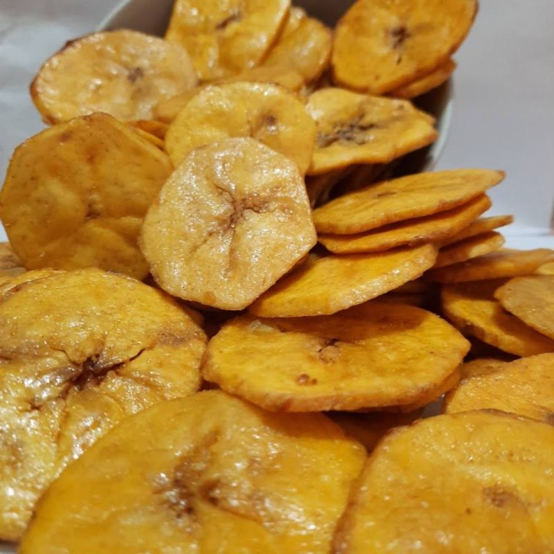 

kripik pisang manis 100gr, dan 200gr