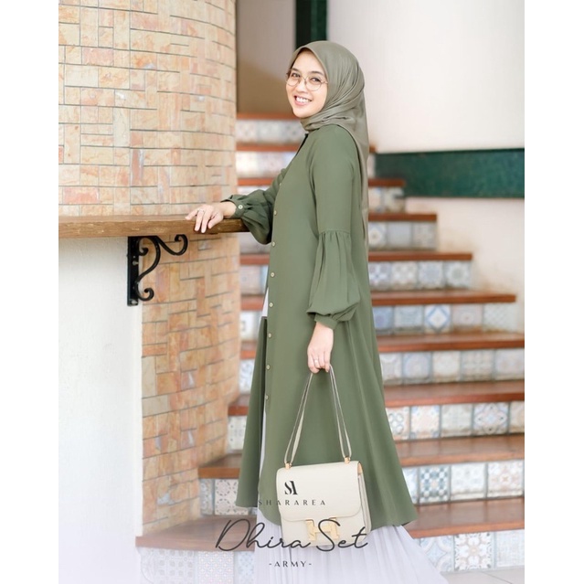 Dhira set tunik + rok by shararea