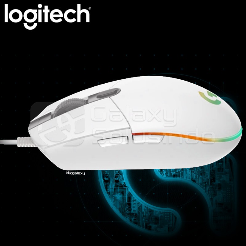 Logitech G102 LIGHTSYNC Gaming Mouse - White