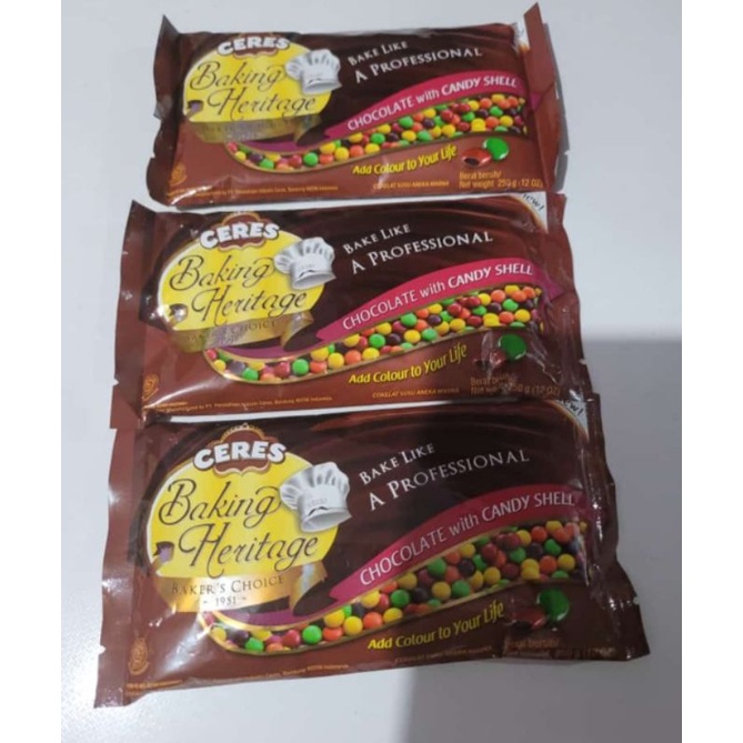 

chacha milk mini baking heritage candy shell 250gr