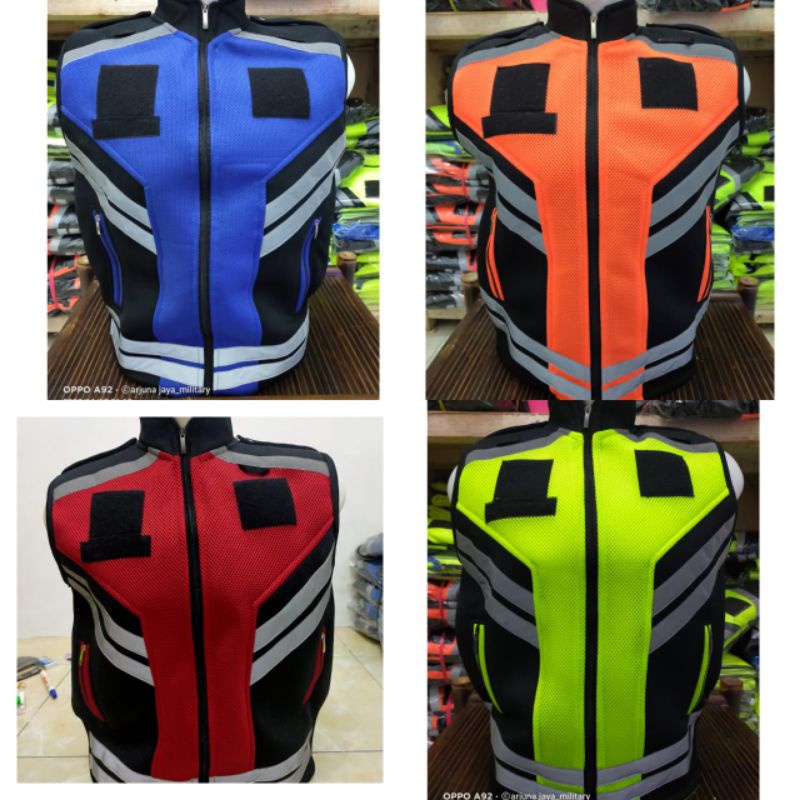 Rompi polos, rompi security, rompi pria, rompi safety