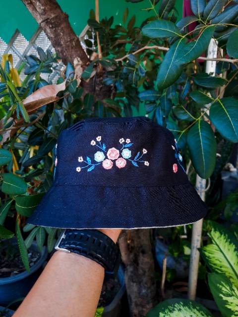 Bucket Hat custom murah kekinian topi custom keren murah koleksi kado ulang tahun pacar sahabat