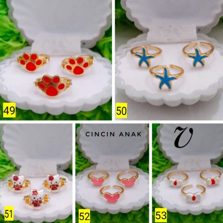 Xuping Perhiasan Cincin Anak C2744