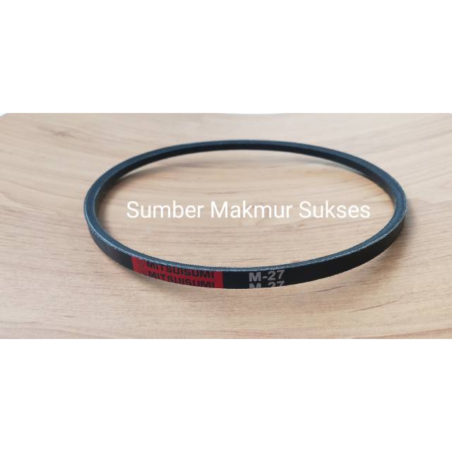 V belt Vanbelt Fanbelt Mesin Cuci M27 M 27 M-27 Mitsuisumi Grade A